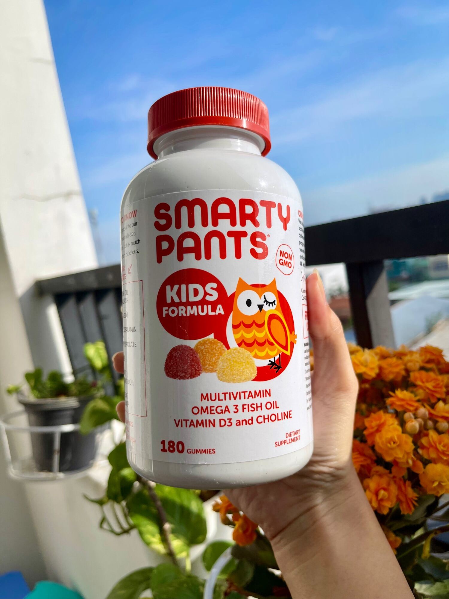 Kẹo Dẻo Smarty Pants Kids của Mỹ - 180 viên