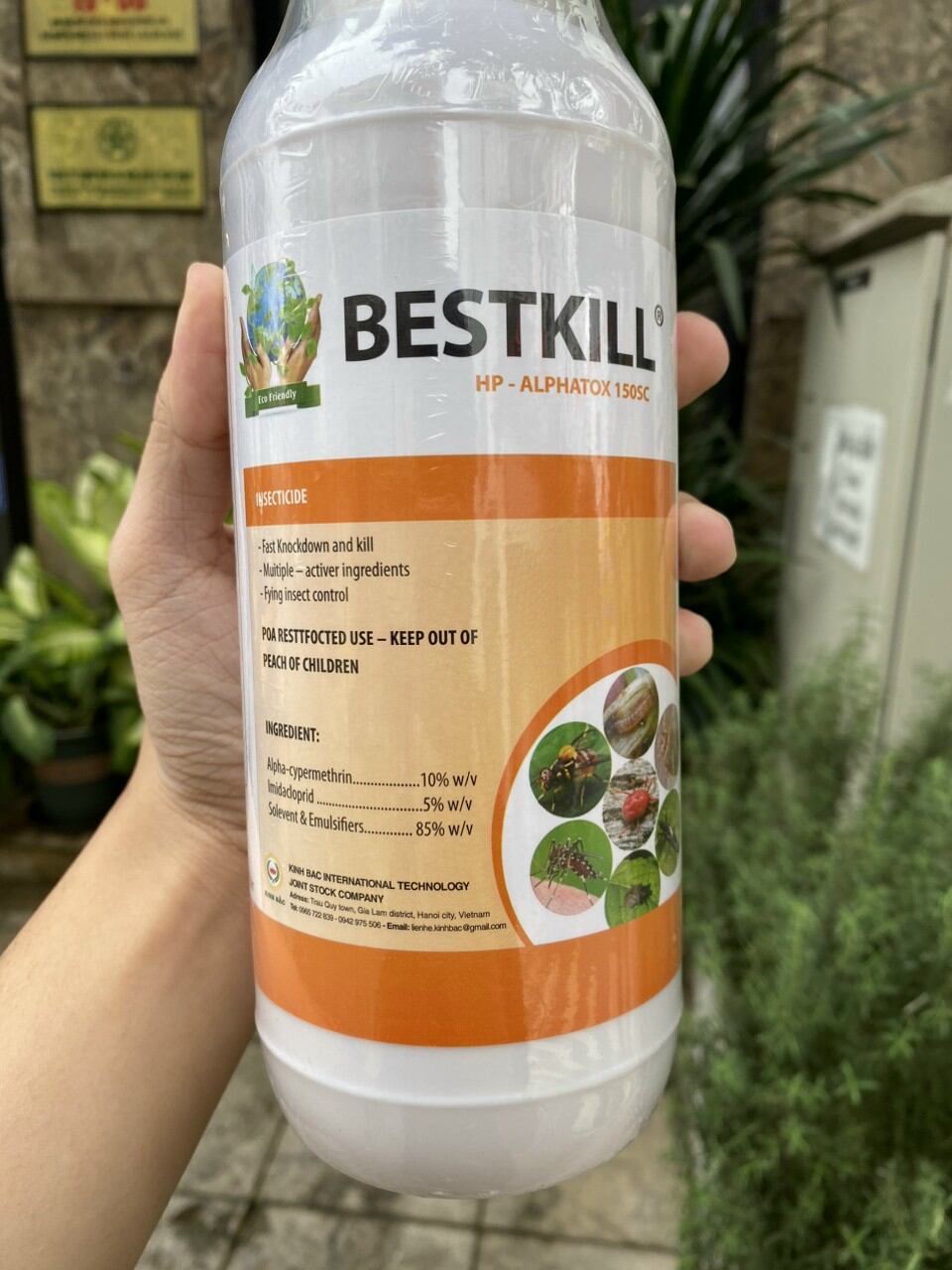 Chế phẩm sinh học trừ rệp rầy BestKill chai 1000ml