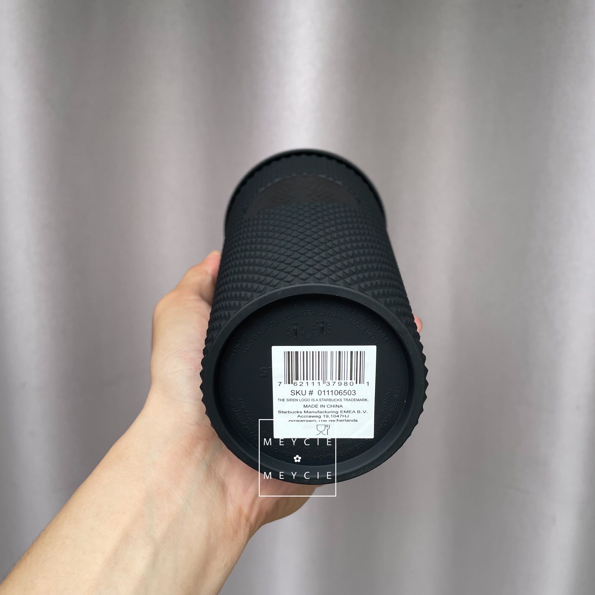 [Chính hãng] Ly Cold Cup Studded Matte Black 710ml