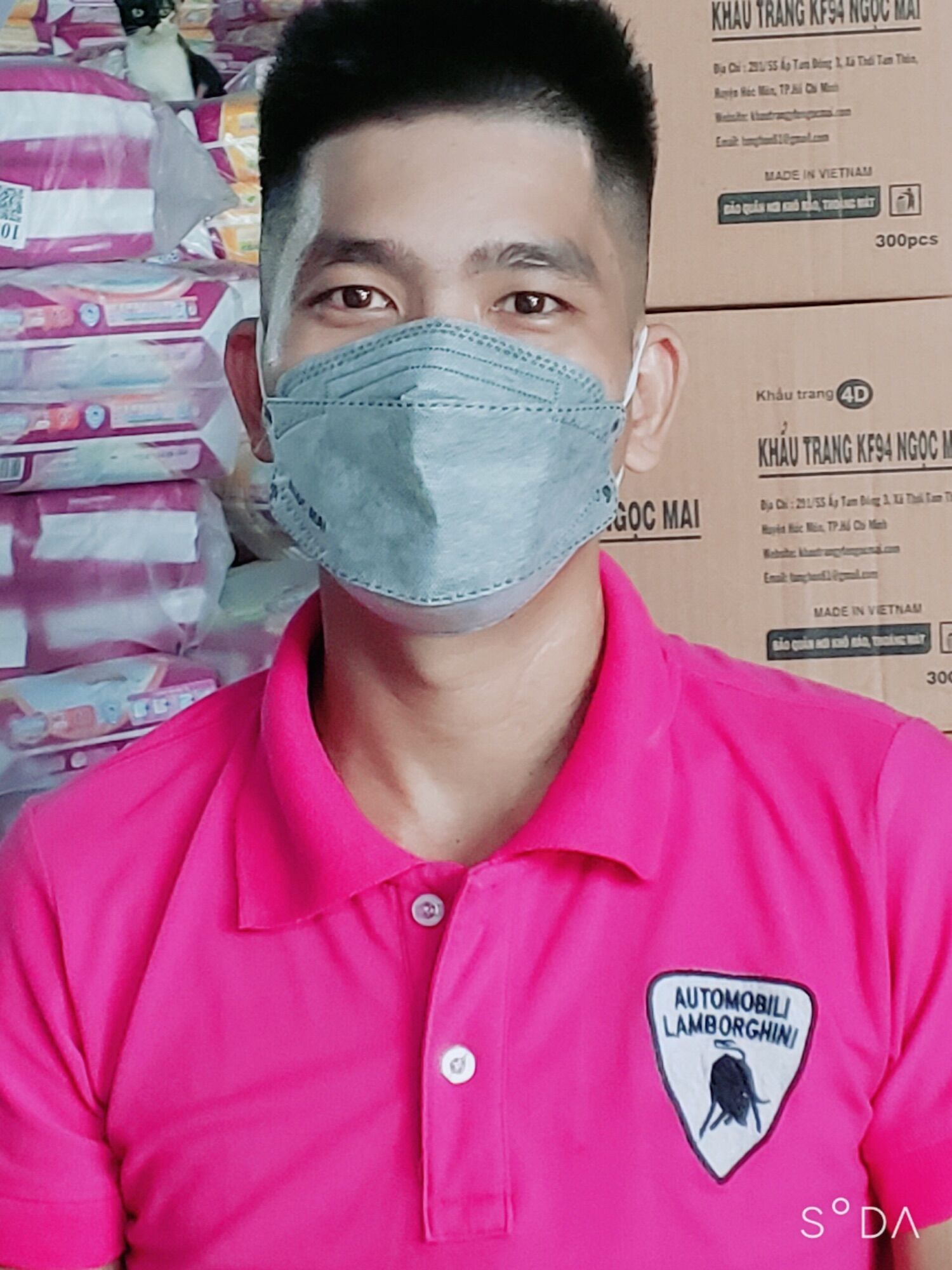 1 bịch 10 cái khẩu trang kf94 famapro