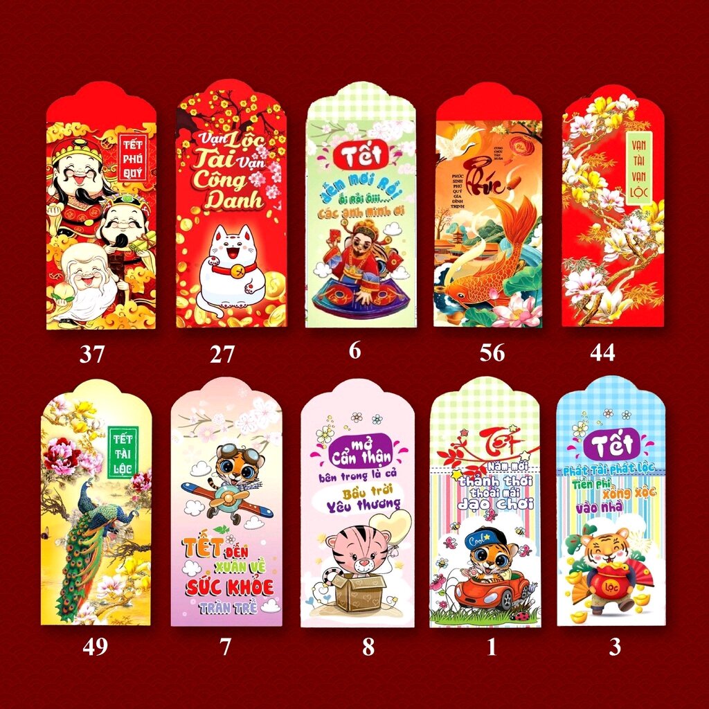 Combo Bao Lì Xì Tết