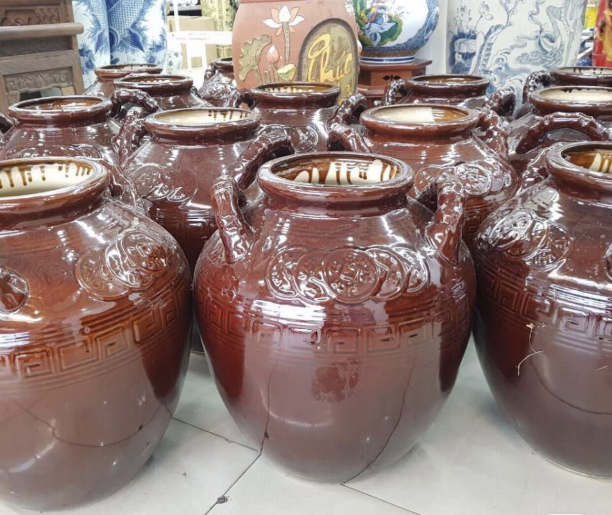 Chum sành ngâm rượu 20 lít