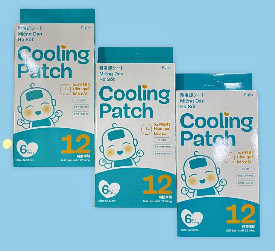 Dán hạ sốt Cooling patch hàng Việt nam chất lượng cao công ty FUJIN