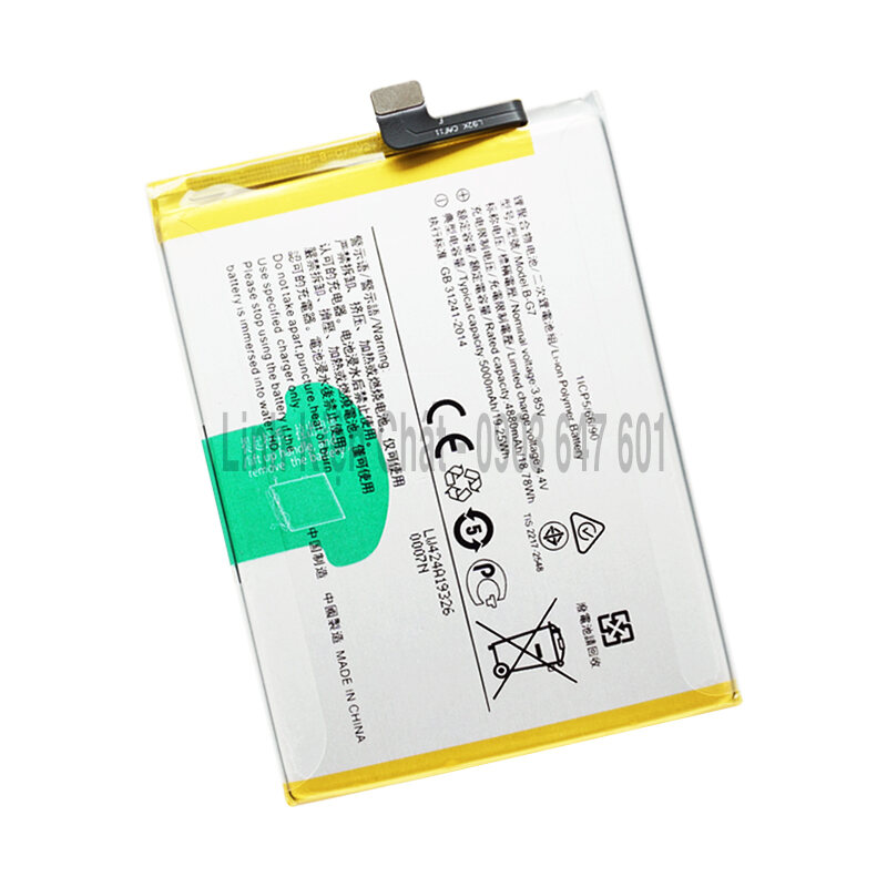 Pin cho điện thoại Vivo Y11 1906 5000mAh Zin