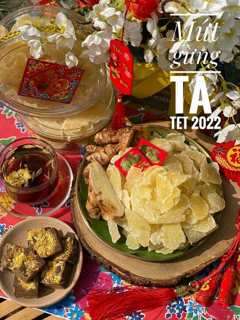 500g mứt gừng