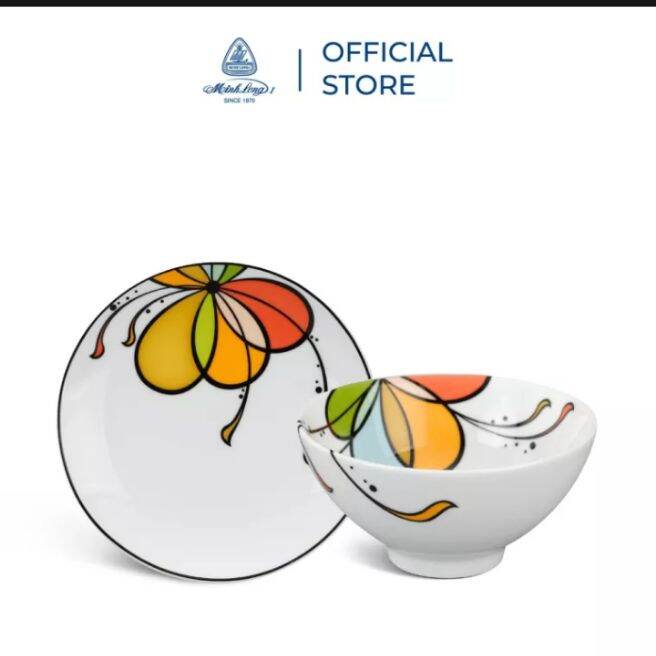 Dĩa tròn ảo Minh Long 22cm - Bóng bay