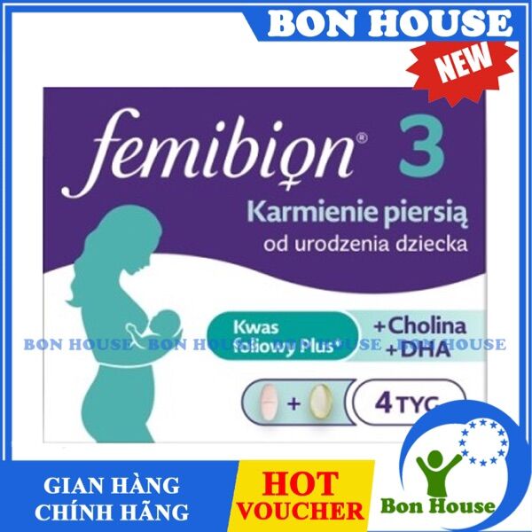 Femibion 3 (8 tuần) đủ bill, hàng Châu Âu-