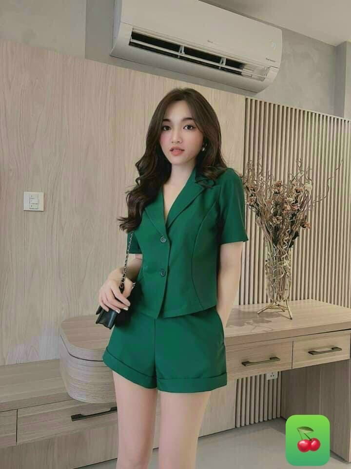 SÉT VEST CỰC XINH, chất kate lụa dày, size <50kg,##ngacs##