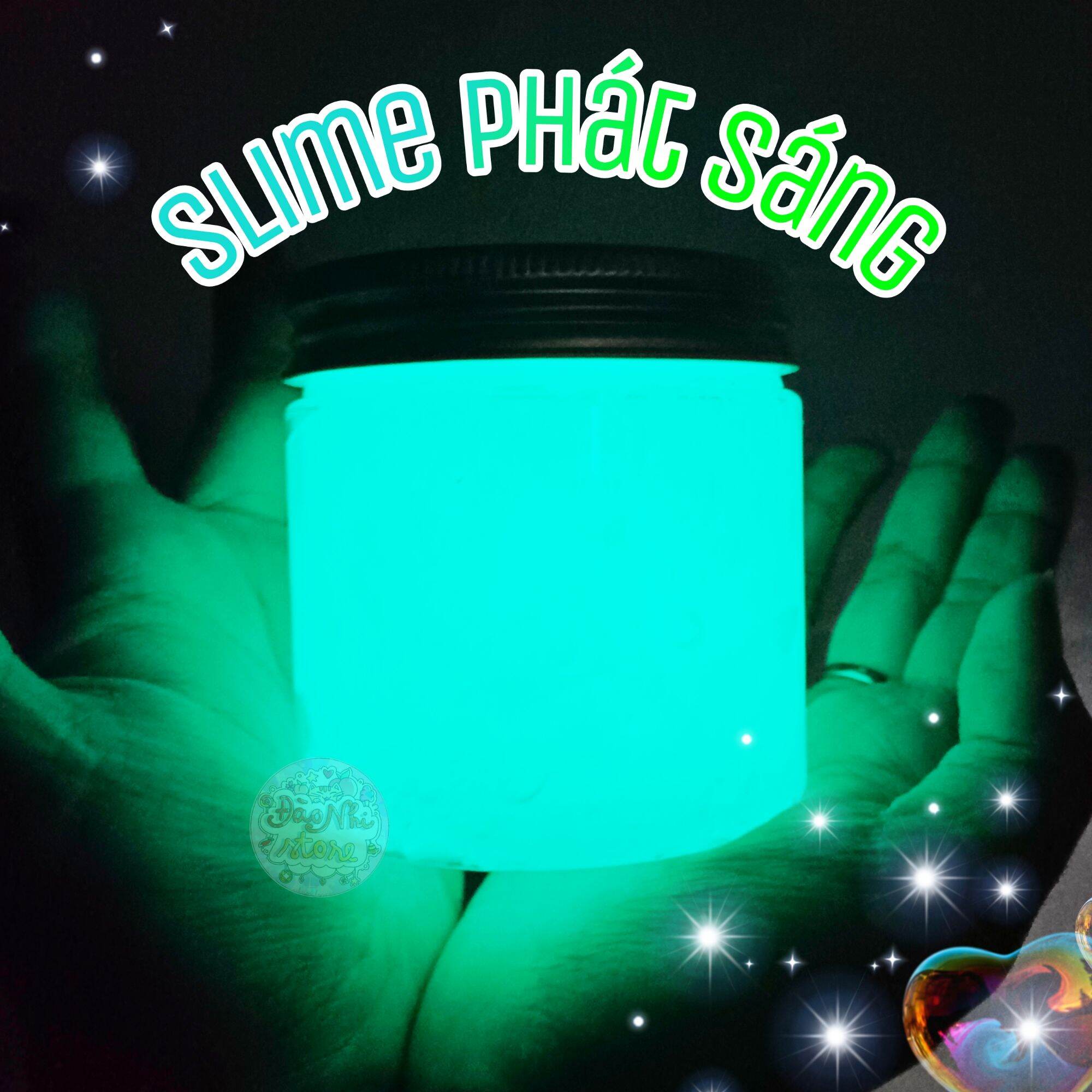 Glow in the Dark Slime Slime phát sáng Dạ Quang chất slime cao cấp chất