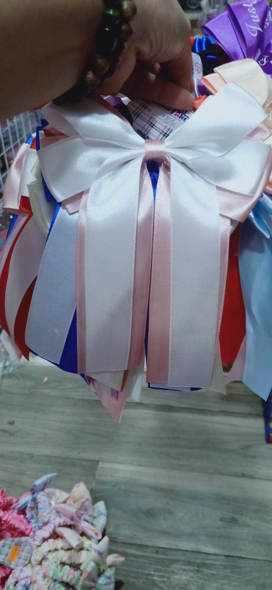 Sét 2 dây buộc tóc,dây cột tóc nơ cute