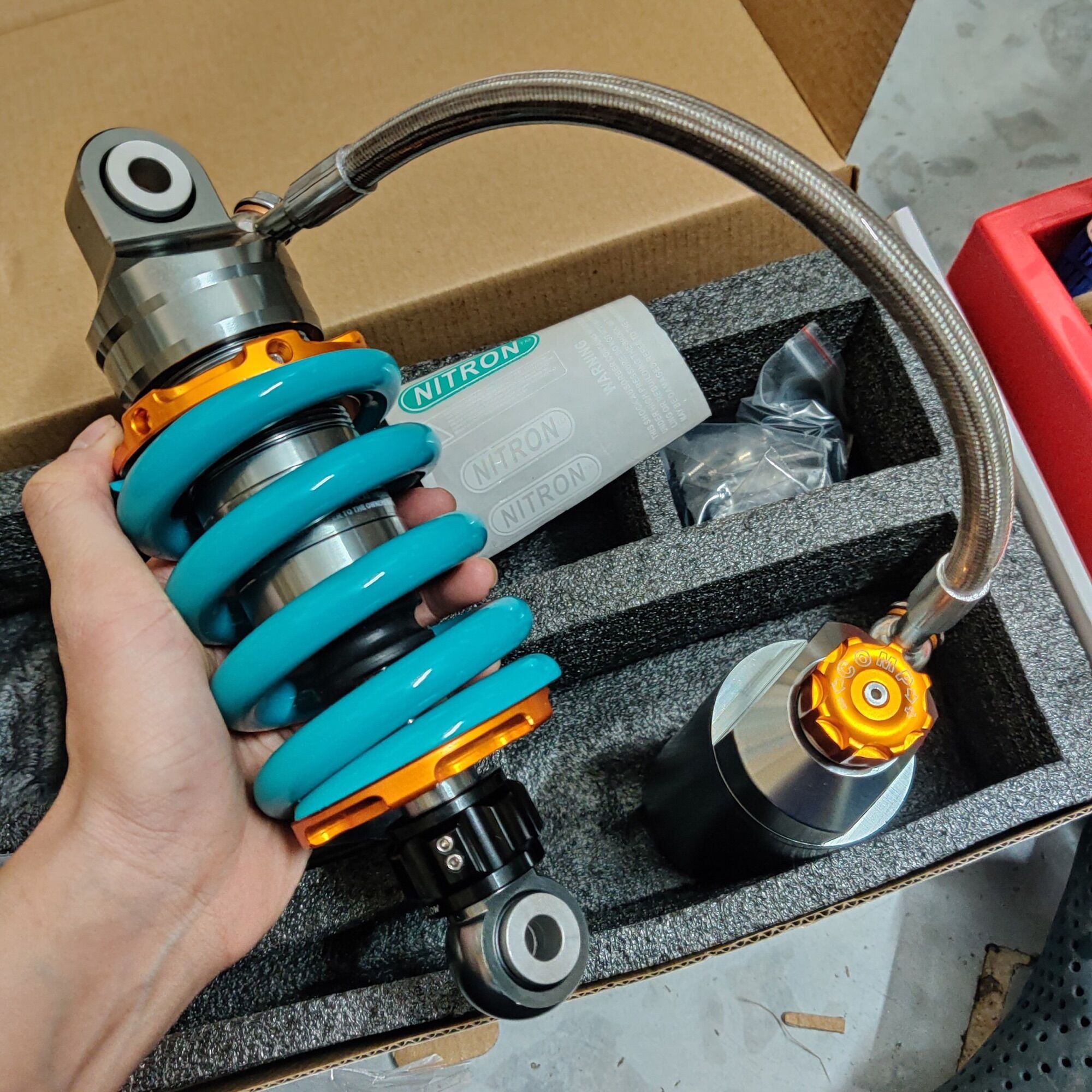 Phuộc nitron gắn ex 135 ex 150 ex 155 ex 2010