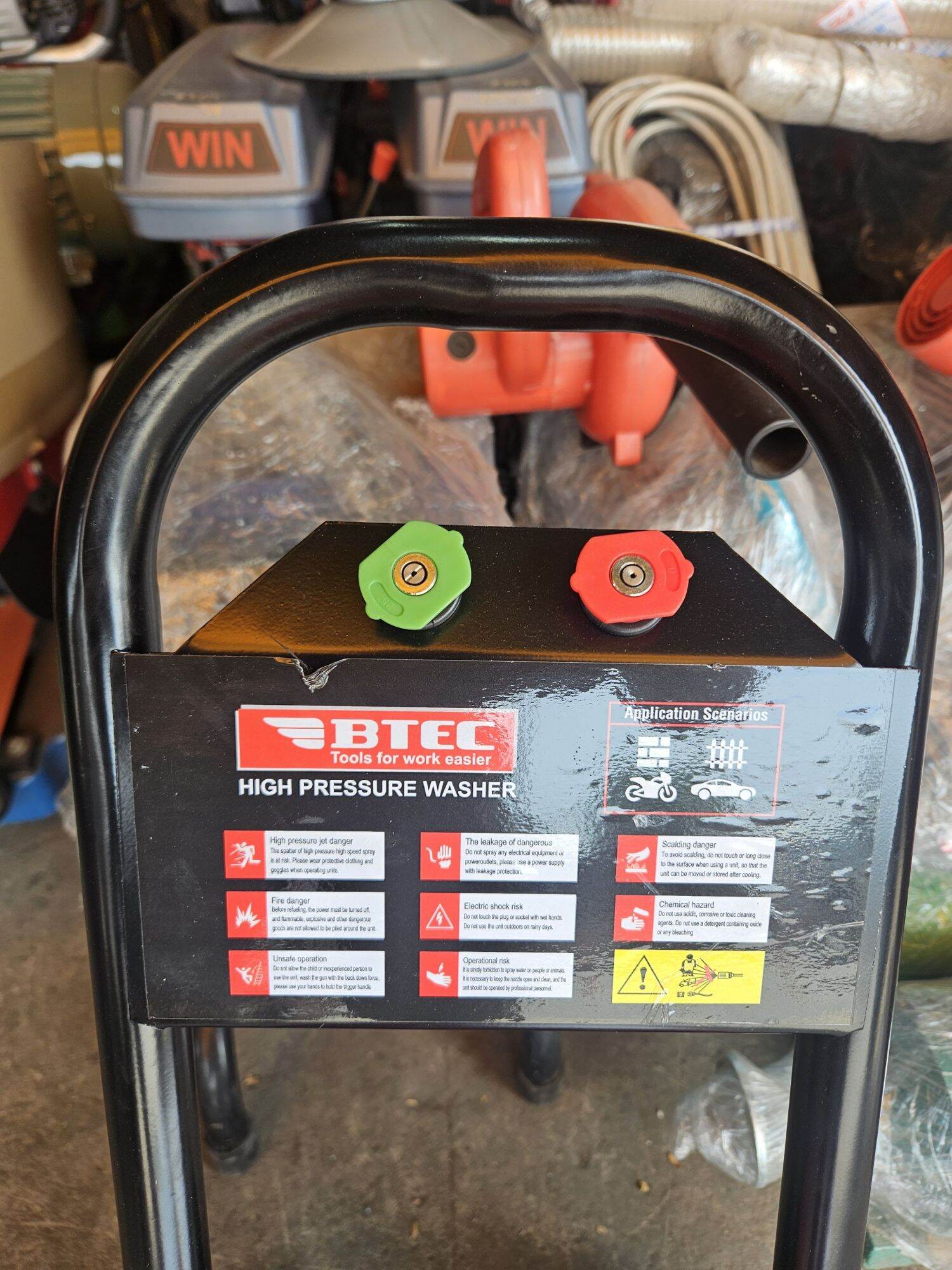 Máy rửa xe Btec BT3700ST công suất 3.7000W