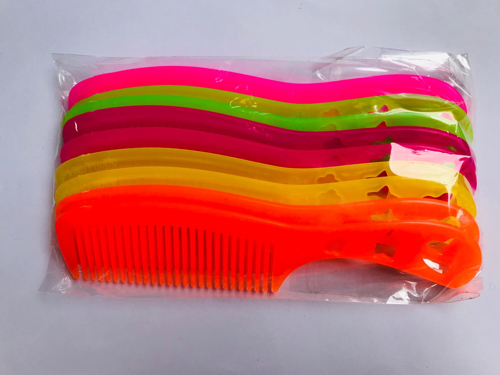 Lốc 10 cây lược cán ngôi sao lớn
