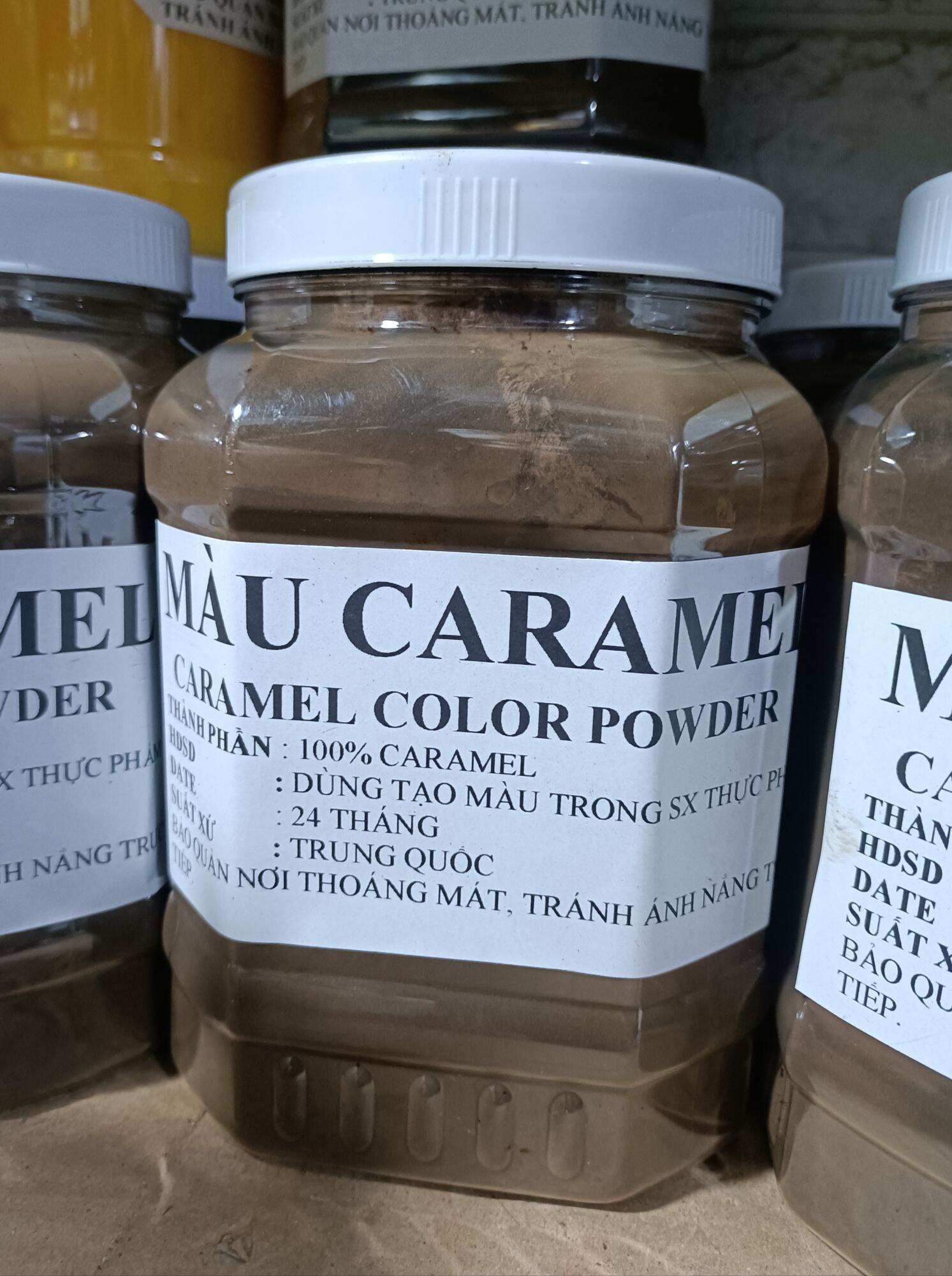 MÀU CARAMEL DẠNG BỘT (Hộp 1KG)