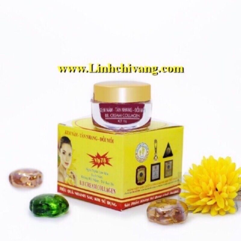 Kem Nám Linh Chi Vàng 15g