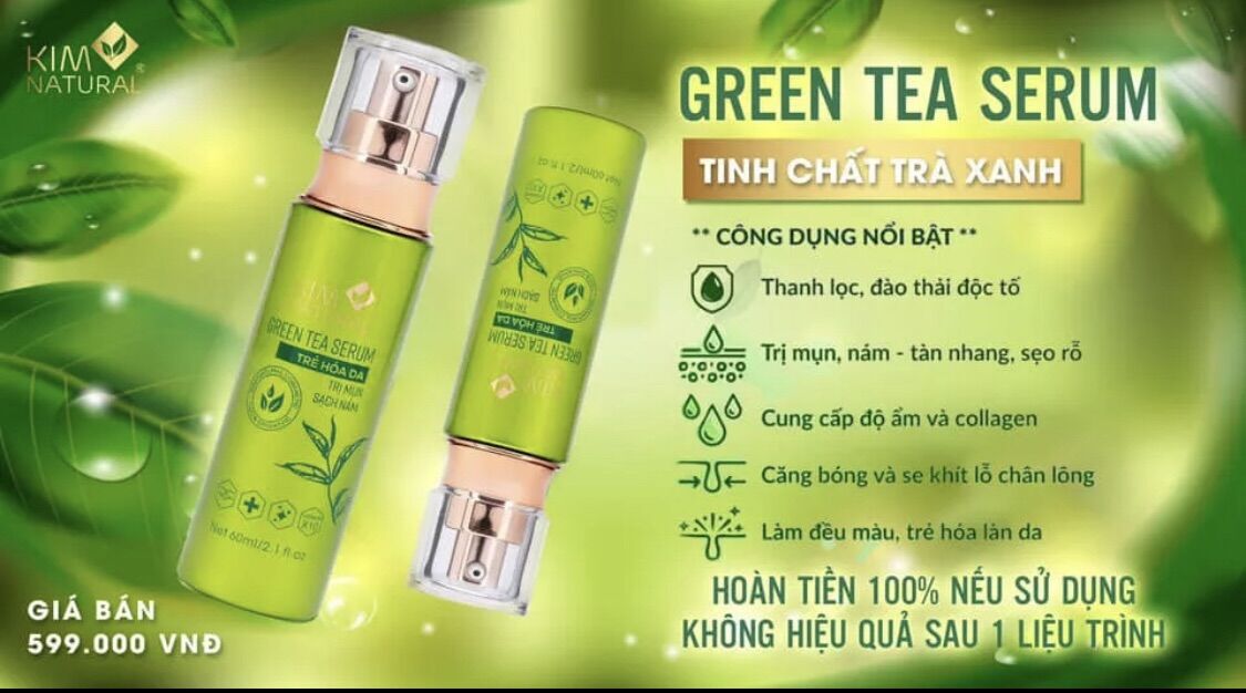 Tinh chất trà xanh vip