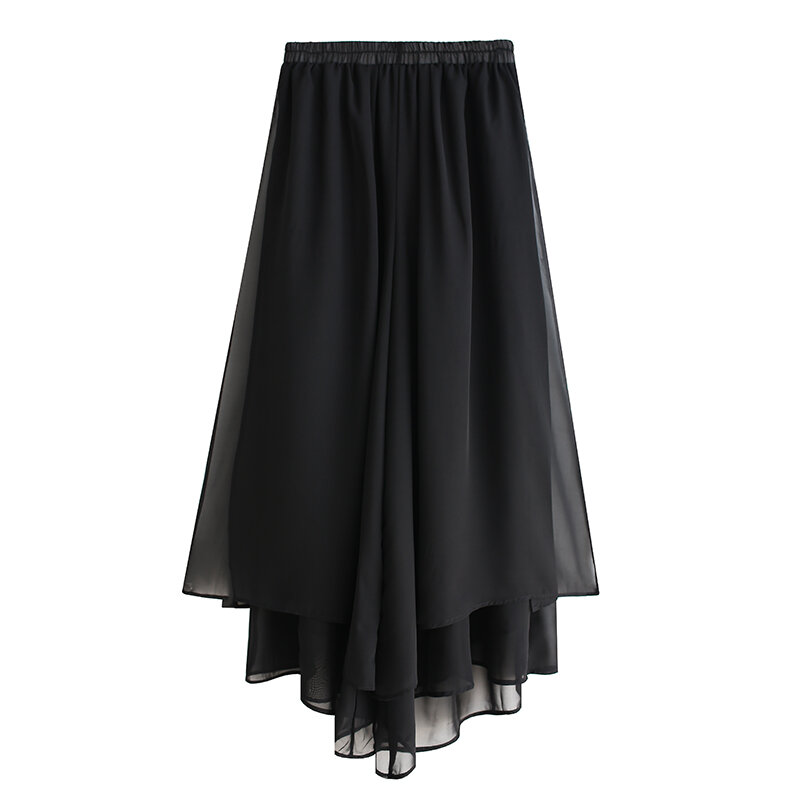 Dance Practice Pants Loose-Fit Elegant Chiffon Double Layer Loose Pants Modern Dance Classical Dance Body Performance Clothing