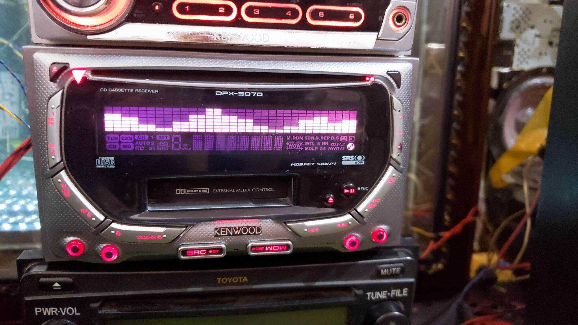 đầu phát nhạc CD & TAPE KENWOOD
