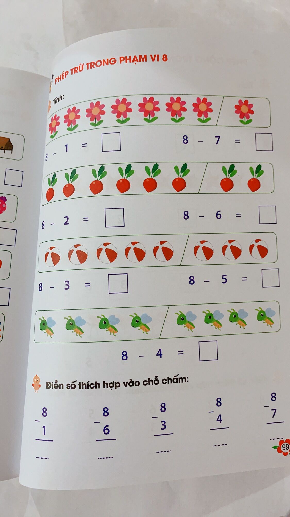 Toán tư duy 4-6 tuổi dành cho bé