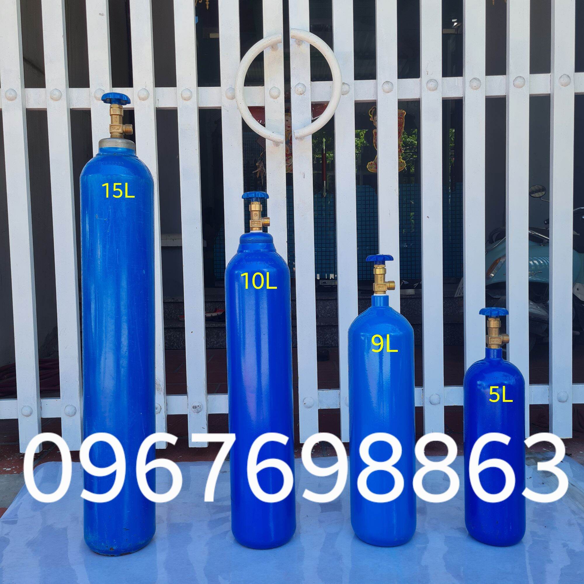 Bình Khí Co2 15Lít Đã Nạp Khí