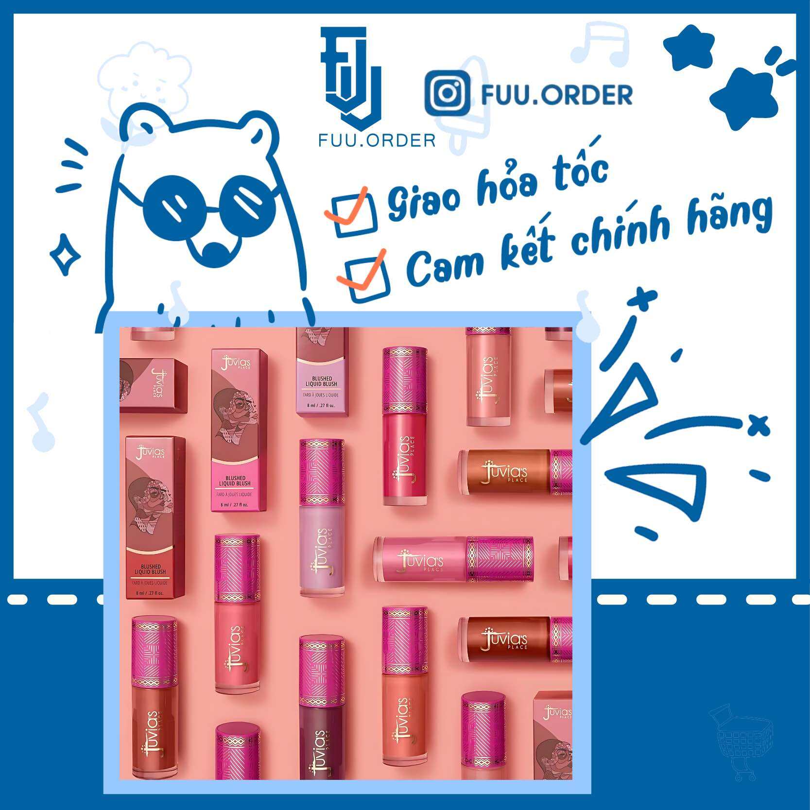 Má hồng kem Juvia's Place Liquid Blush