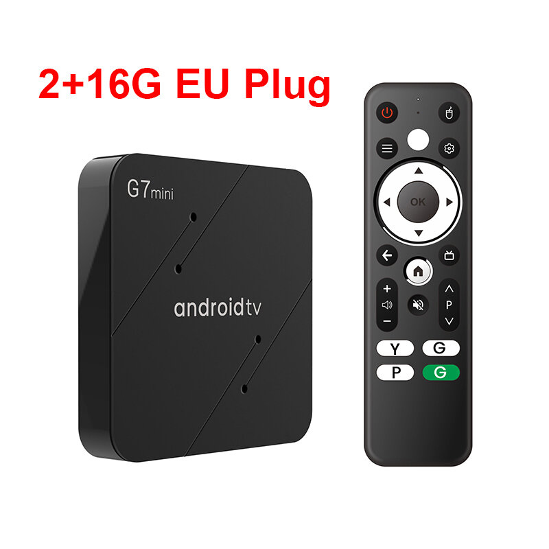 G7 Mini Smart Tv Box Amlogic S905w2 4k Hdr Android 11.0 2gb+16gb 2.4g/5ghz Wifi Hdmi-tương thích 2.0 Có bộ điều khiển từ xa