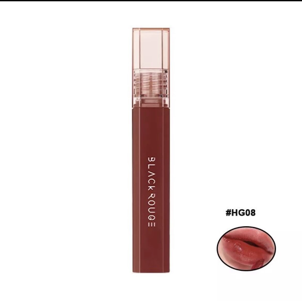 Son tint bóng siêu lì black rouge water Hg08