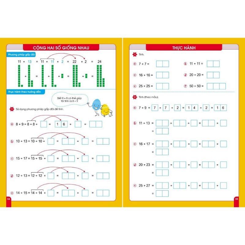 Sách - RÈN KỸ NĂNG TÍNH NHANH TÍNH NHẨM, CỘNG TRỪ TRONG PHẠM VI 100 - BÍ QUYẾT HỌC GIỎI TOÁN CHO TRẺ 6-7 TUỔI