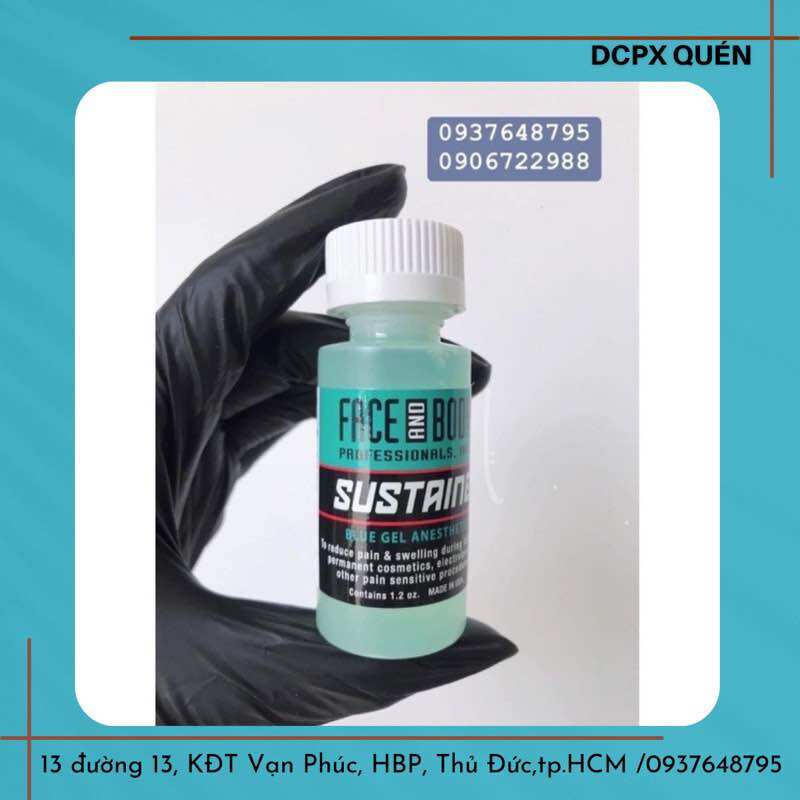 Lọ chiết 10ml tê xanh phun xăm