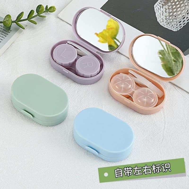 Khay gương - khay lens mini đủ dụng cụ đeo