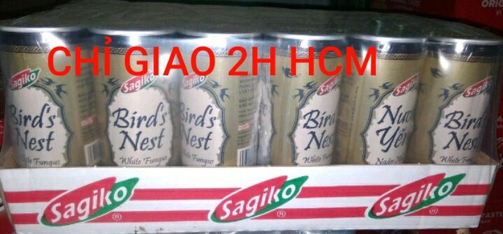 Nước yến ngân nhĩ Sagiko 240ml x 24 lon