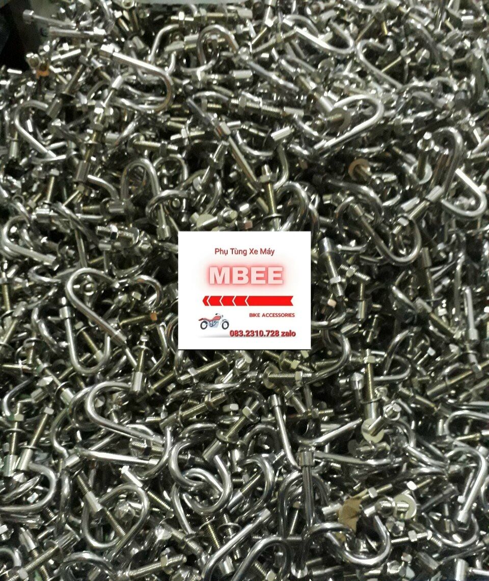 MÓC TREO ĐỒ XE MÁY ( INOX NGUYÊN KHỐI DÀY ĐẸP)