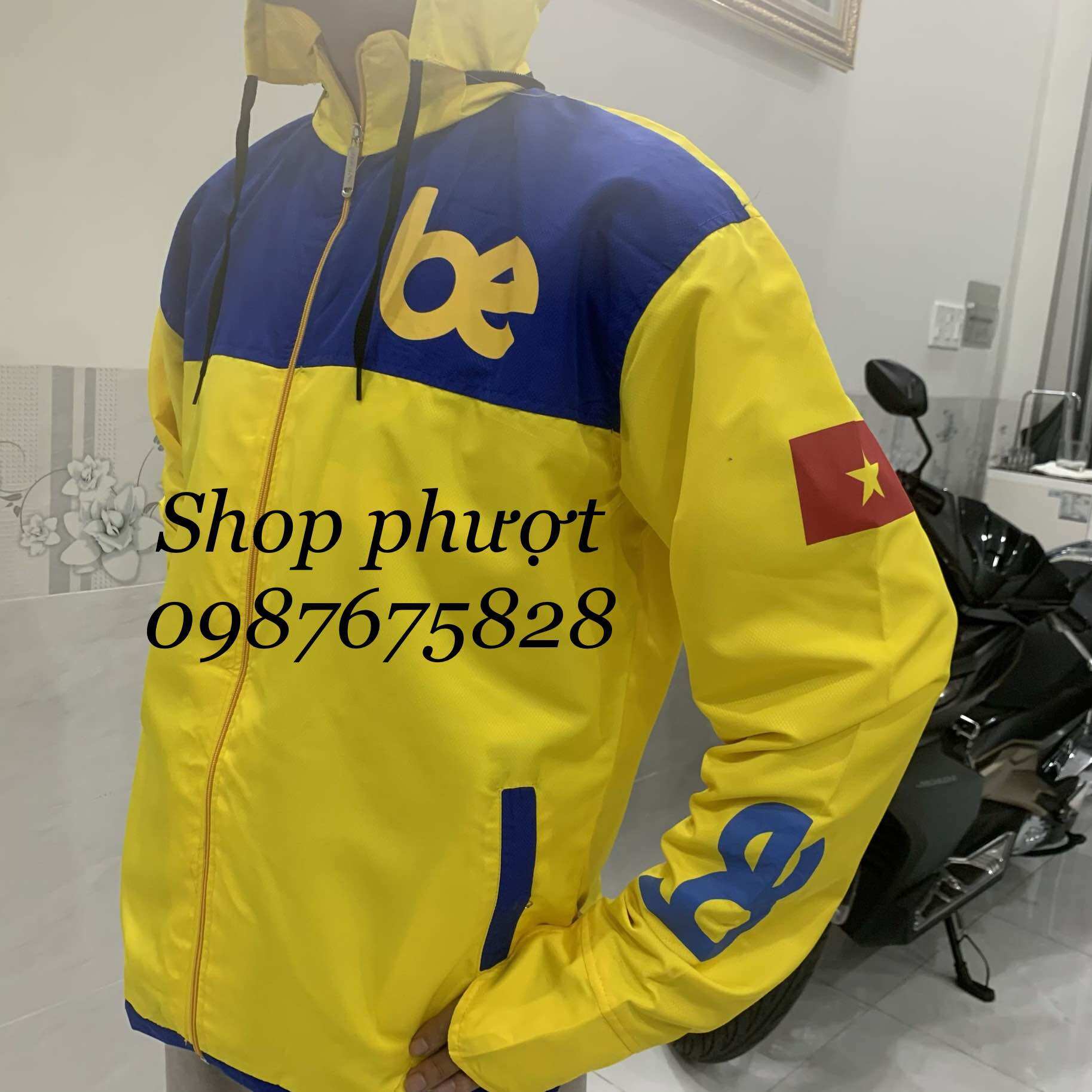 Áo khoác be vải đẹp chất lượng