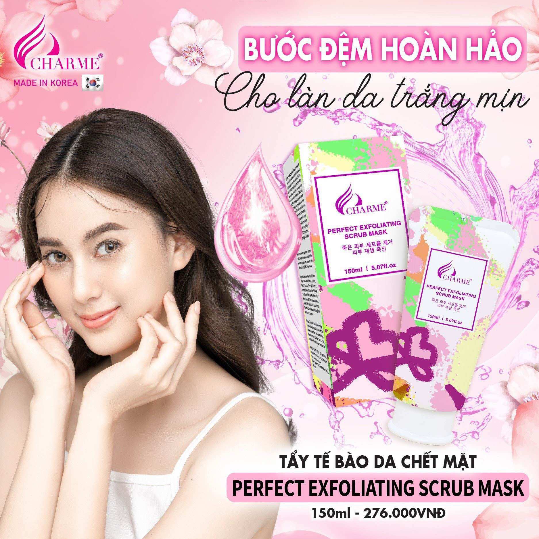 Tẩy tế bào chết mặt C.H.A.R.M.E 150ml