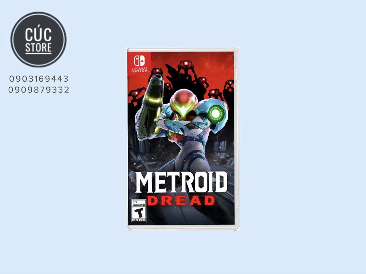 Băng chơi game Nintendo Switch : Metroid Dread
