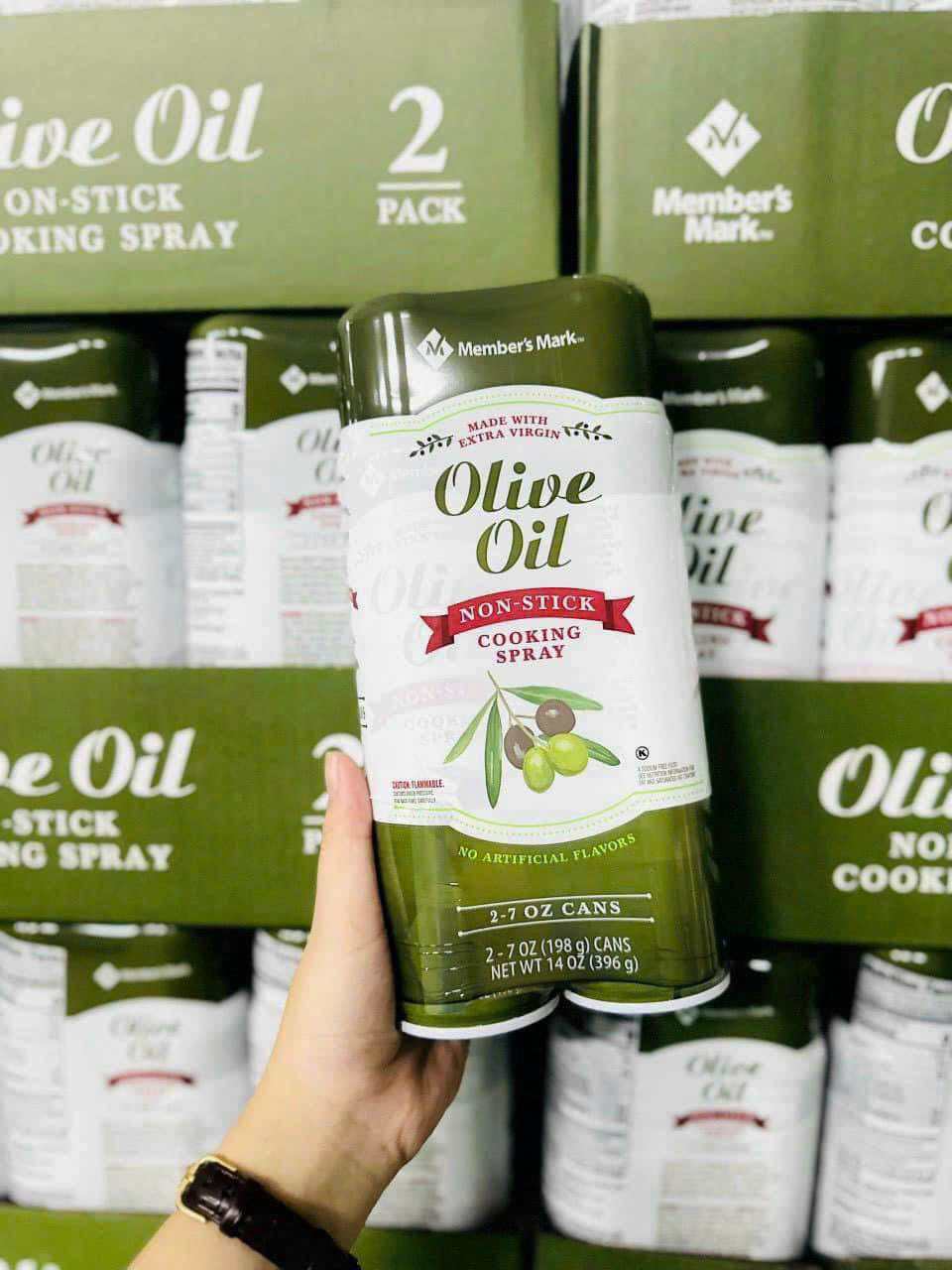 Dầu Ăn Kiêng Olive Oil Dạng Xịt Không Calo 396 g Của Mỹ