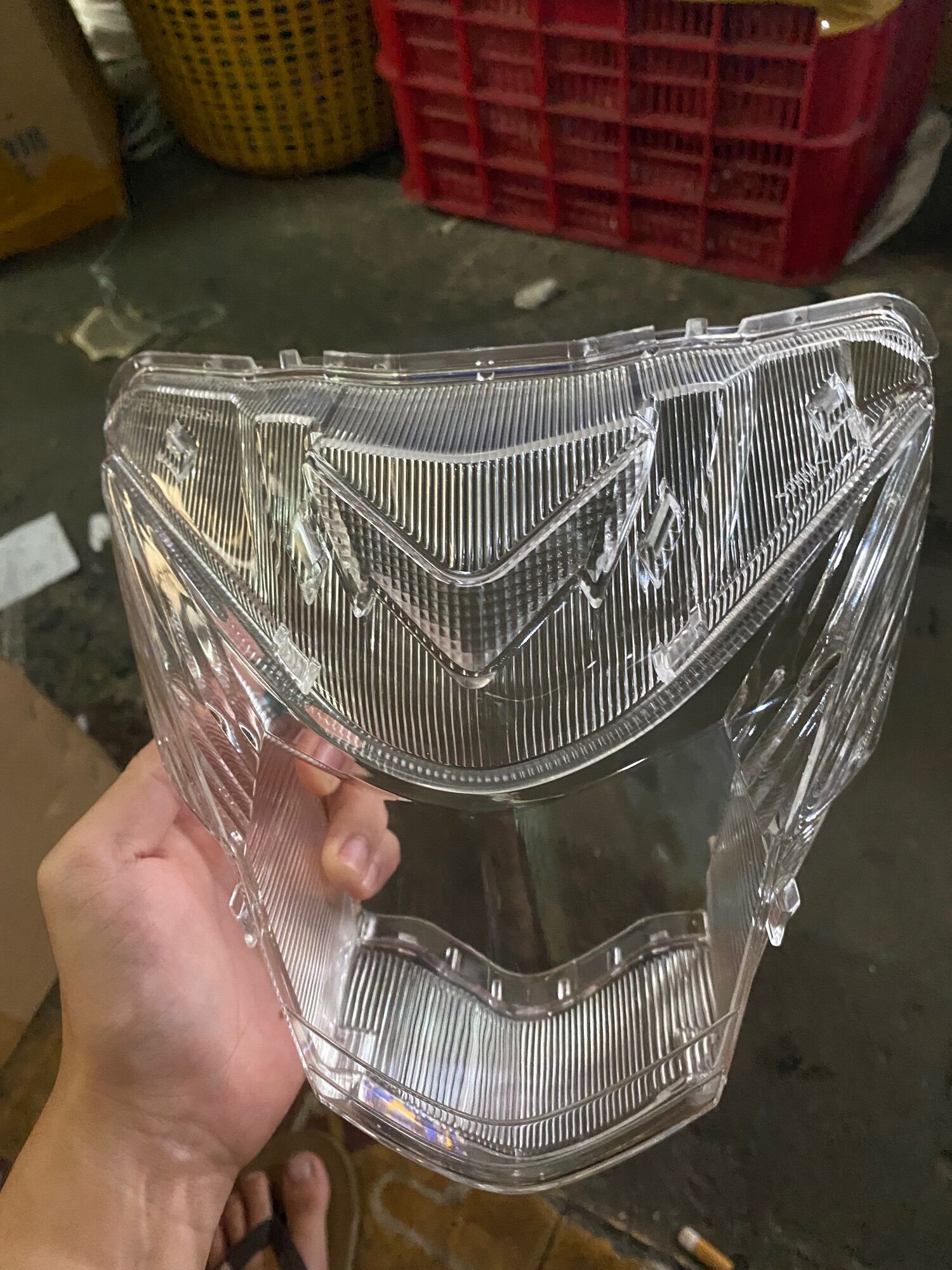 Mica pha đèn trước Satria