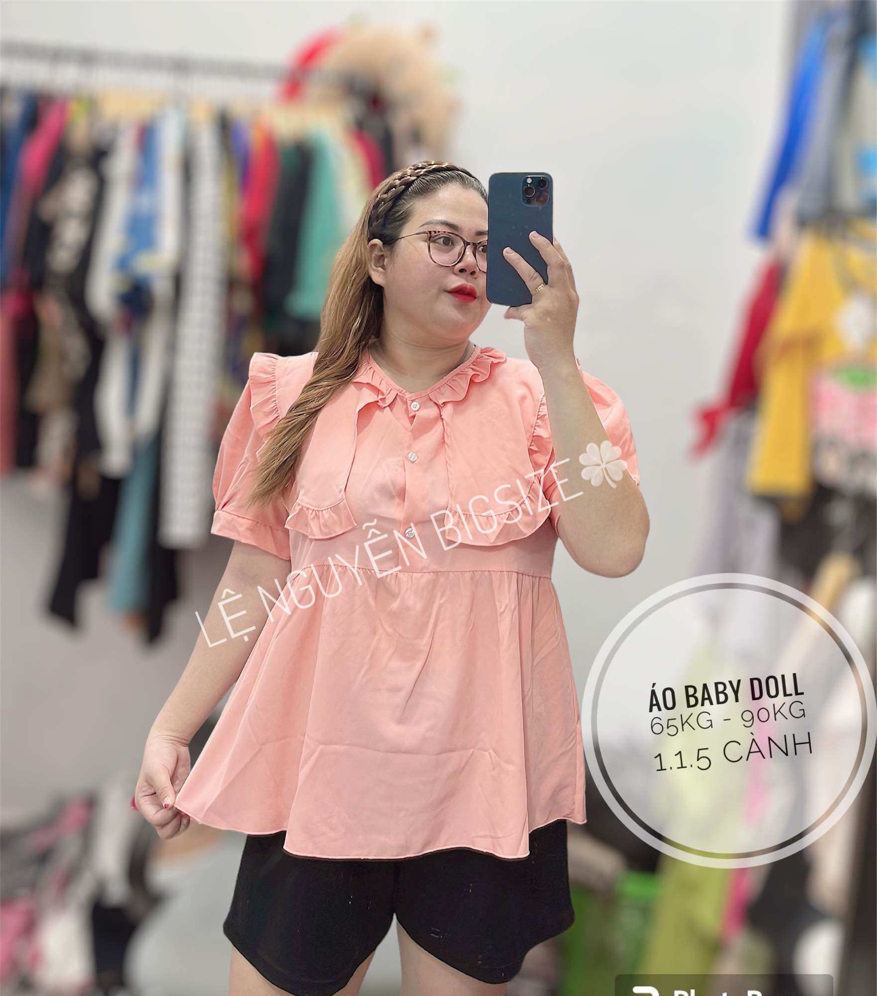ÁO BABY DOLL BIGSIZE 65-90kg