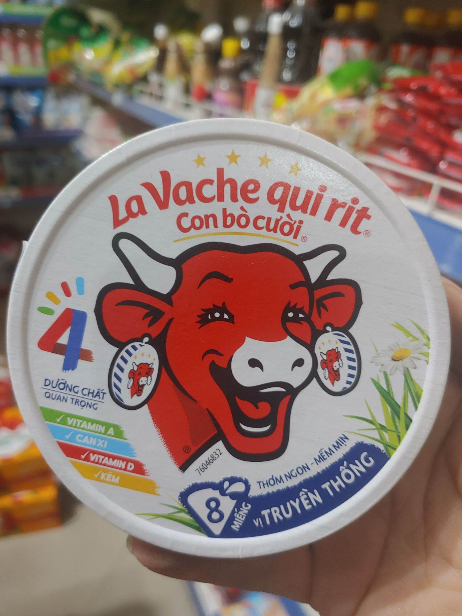 Pho mai con bò cười