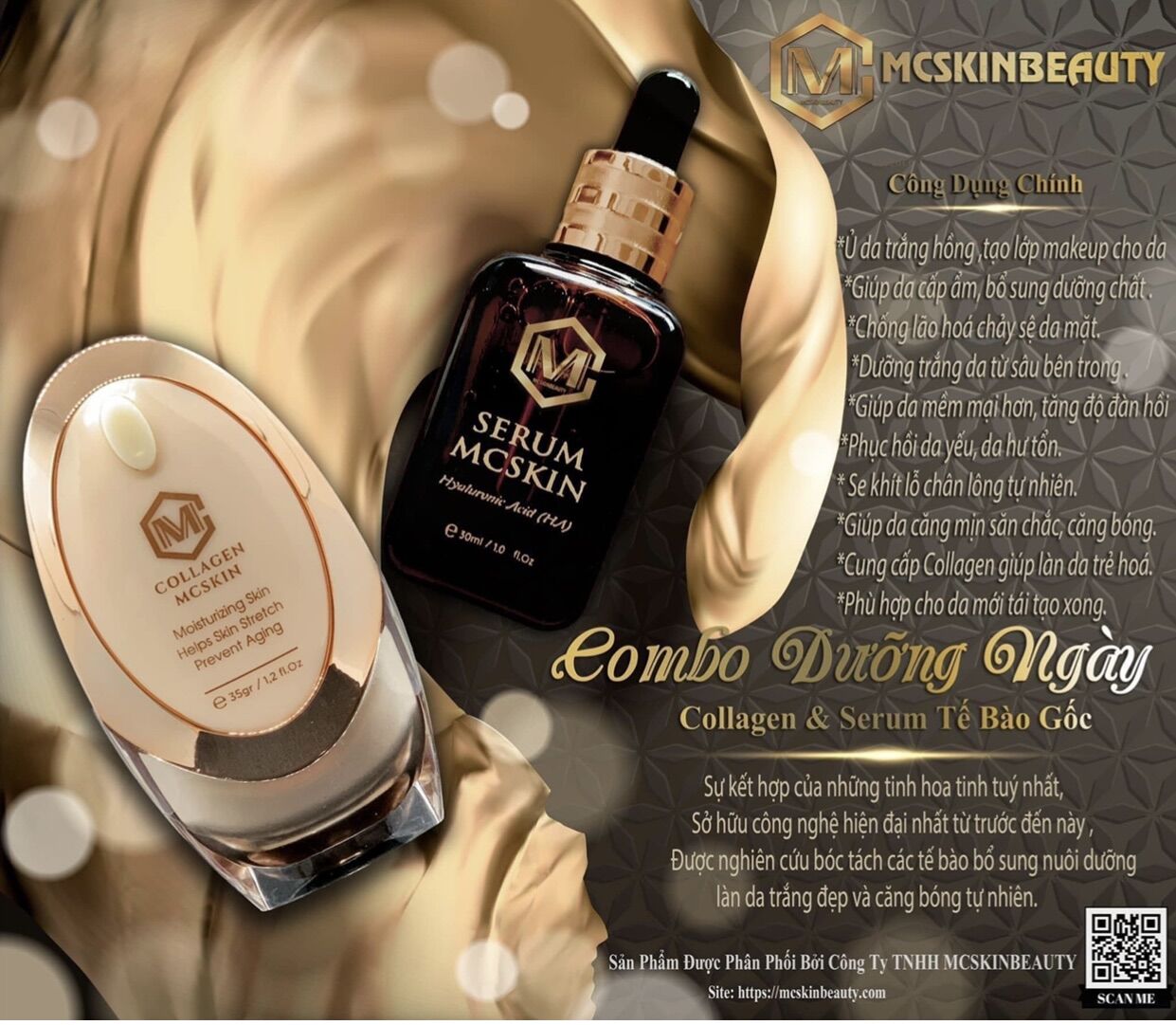❌ SALE GIÁ GỐC TRỘN BỘ DƯỠNG MCSKIN X2 ❌