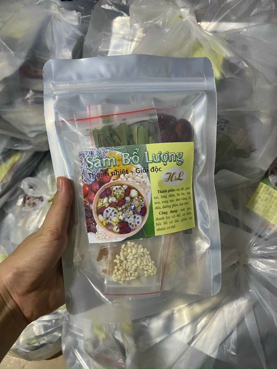 Set sâm bổ lượng 400gr