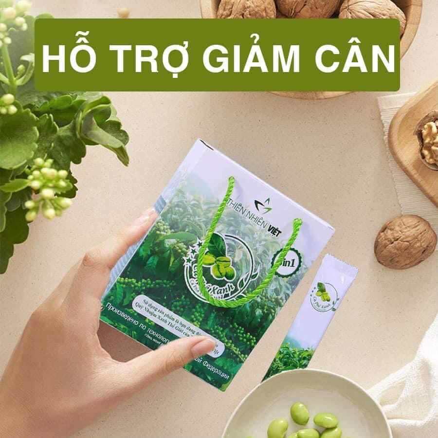 [Hcm]Cà Phê Xanh Chính Hãng Giúp Kháng Mỡ Giảm Cân