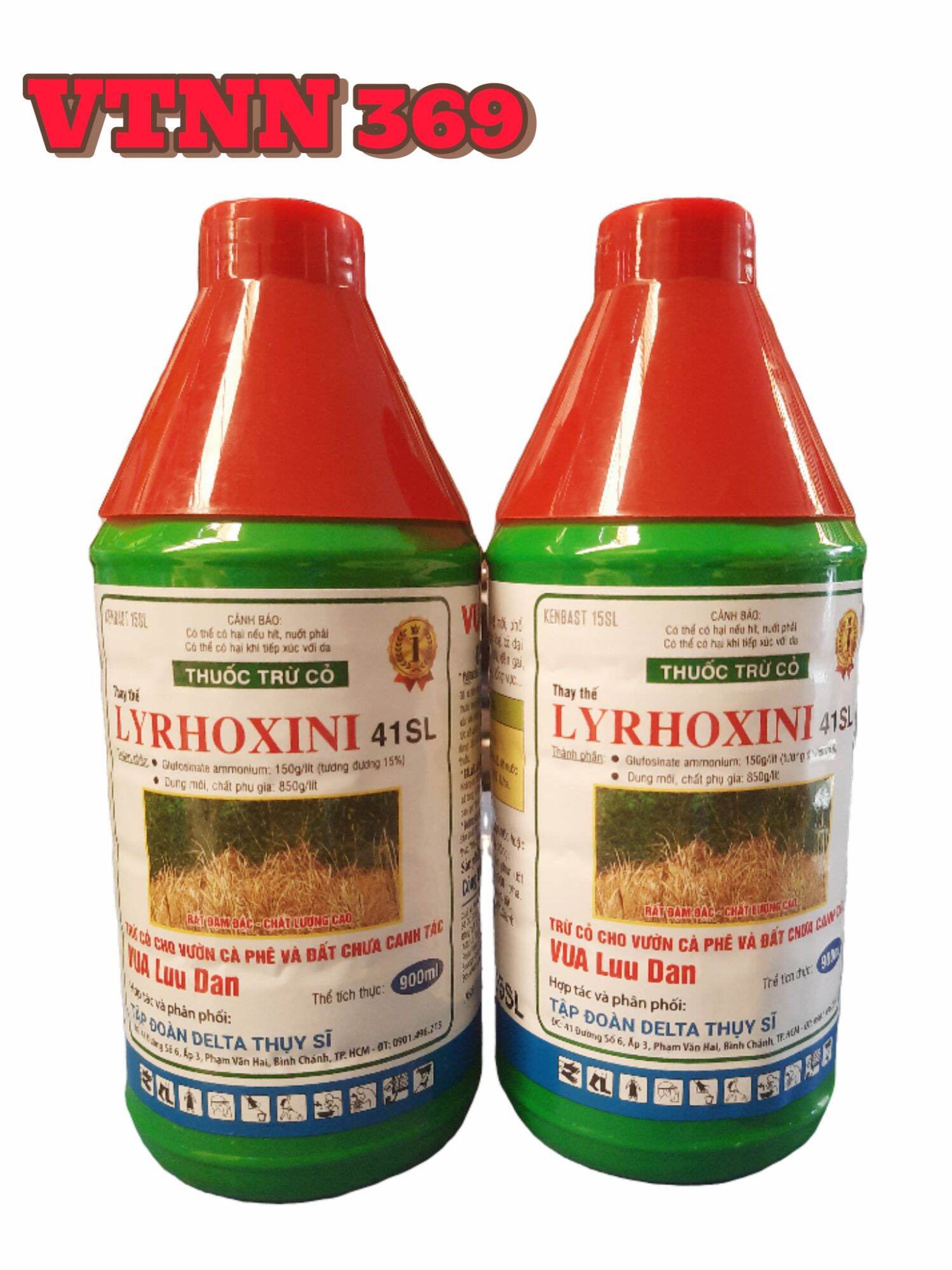Thuốc trừ cỏ lyrhoxini 41sl diệt tận gốc các loại cỏ đa niên