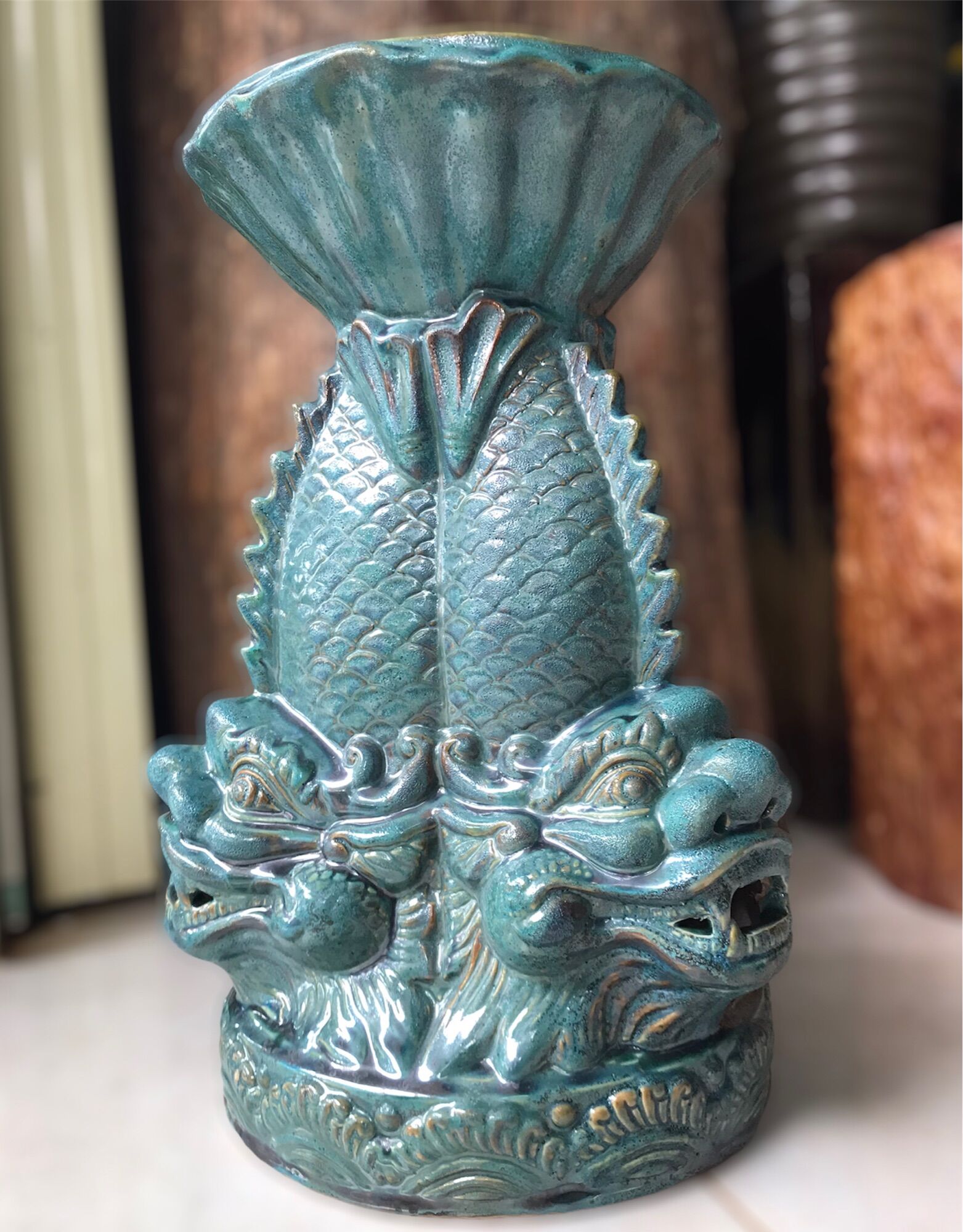Đôn đặt chậu cây cảnh.