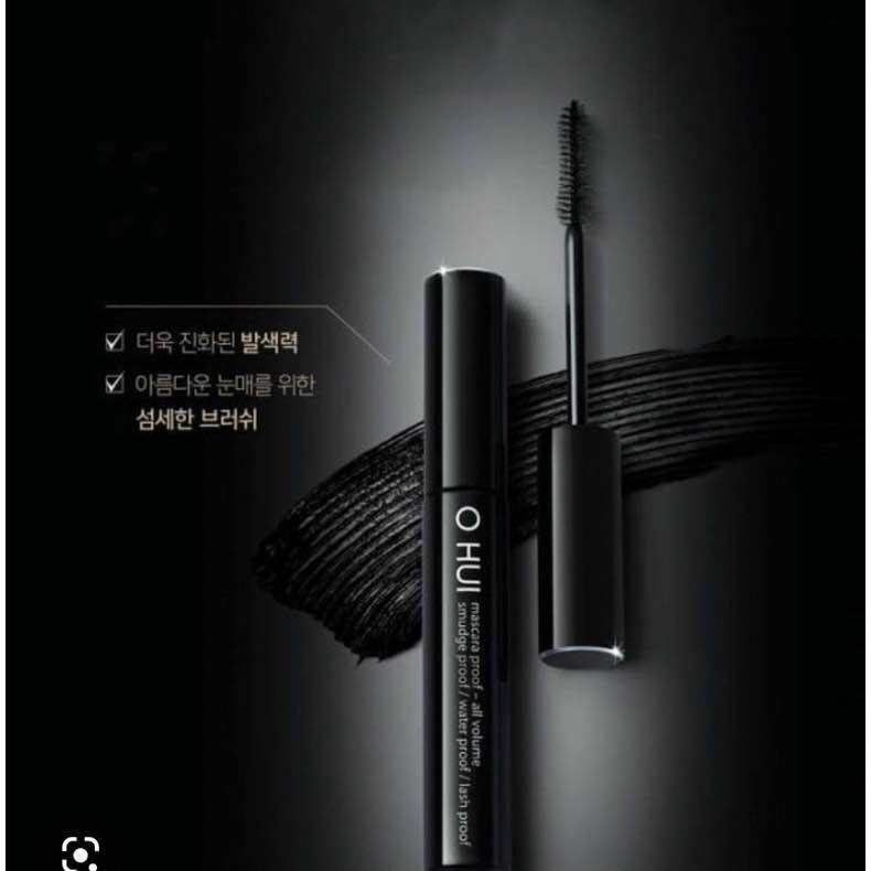 Mascara Ohui làm dày và cong mi