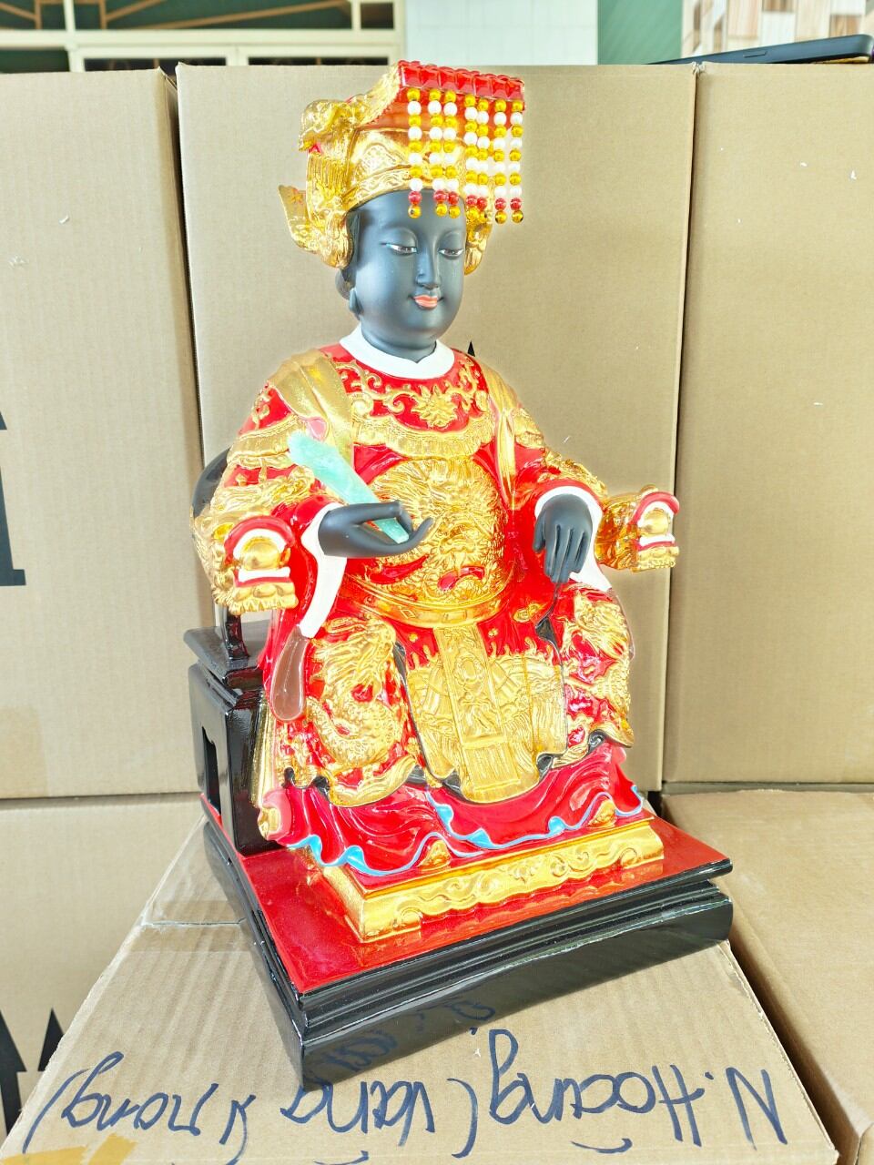Tượng Linh Sơn Thánh Mẫu cao 40cm