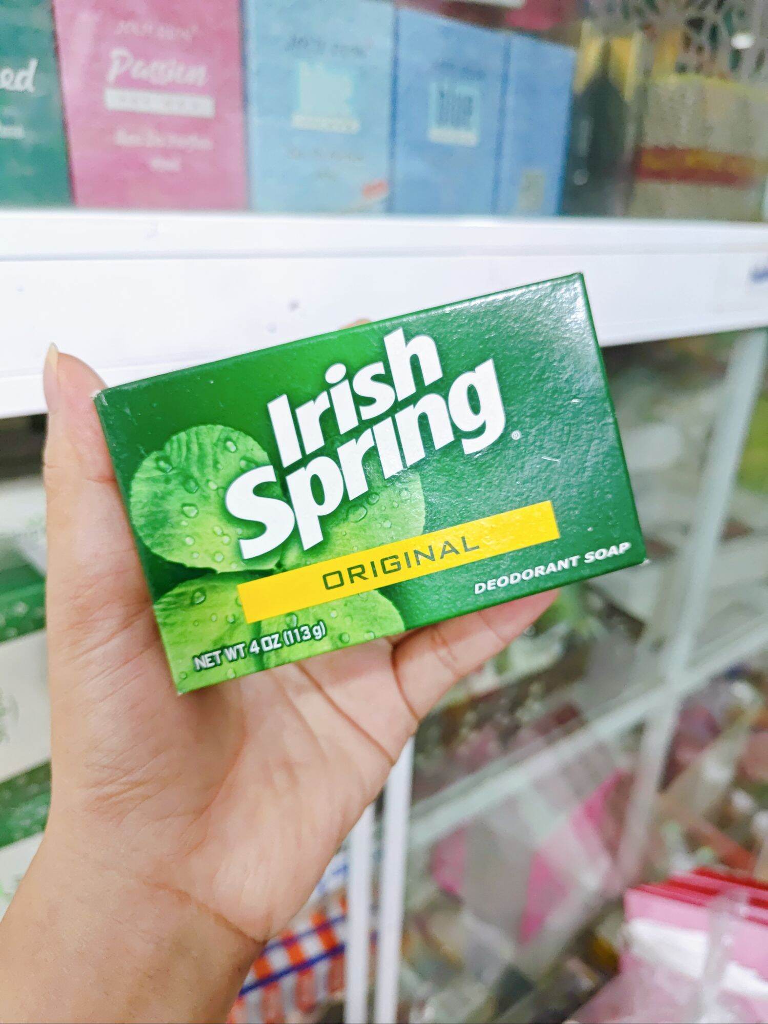 Xà bông cục irish spring 113g - hàng nhập khẩu usa