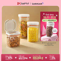 Hũ đựng thực phẩm kèm muỗng LocknLock Food One Touch Canister HTE