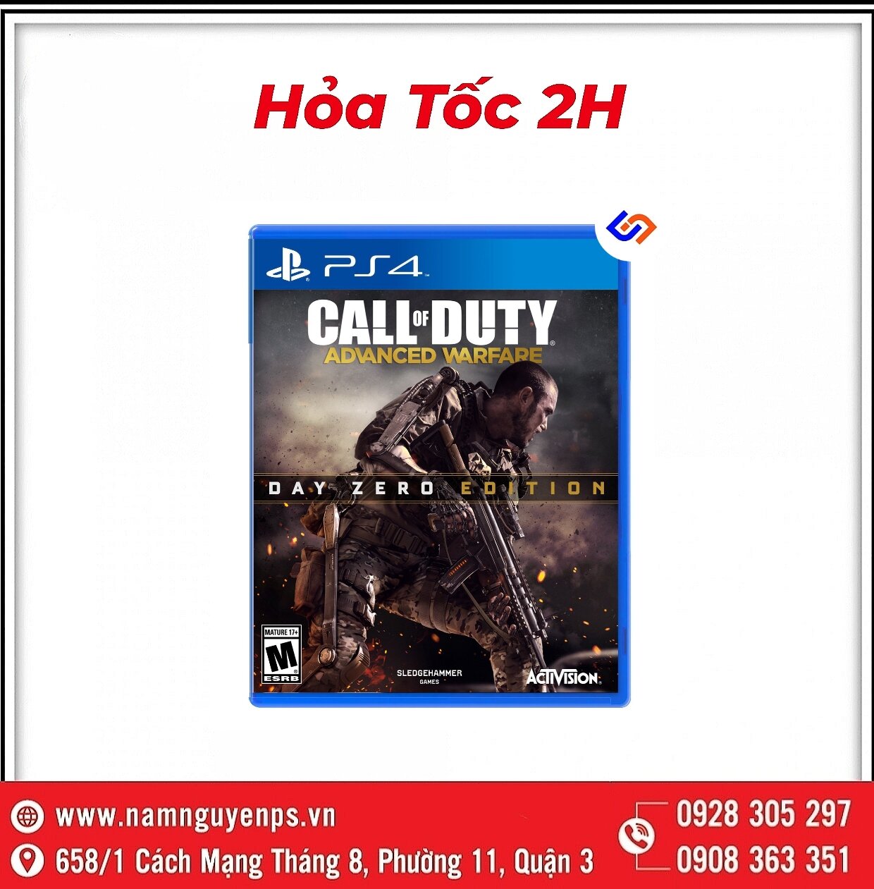 Đĩa game ps4 | call of duty advanced warfare cod aw