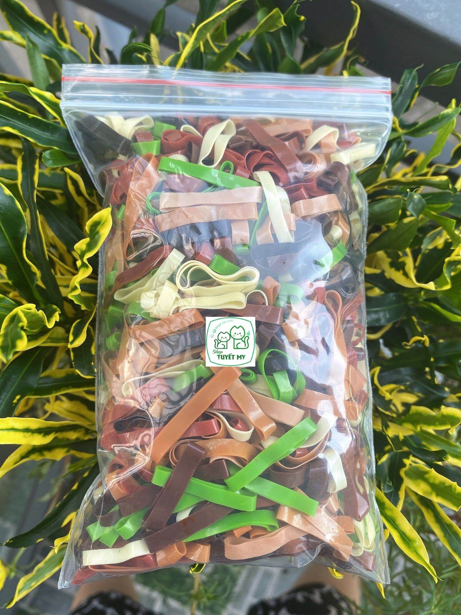 [HCM]100 GRAM THUN CỘT TÓC MÀU VINTAGE SỢI TO